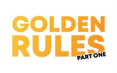 The Golden Rules of Design – Part 1
